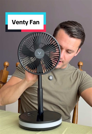 Discover the Venty Fan: Versatile and Compact Design