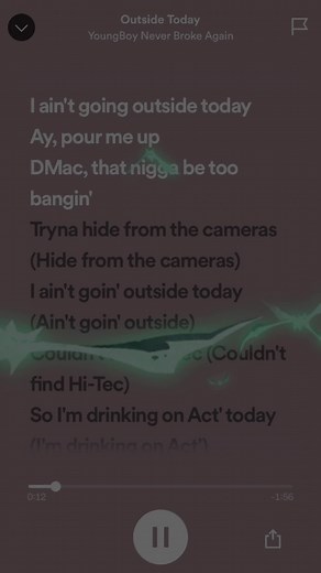 YoungBoy - Outside Today Lyrics