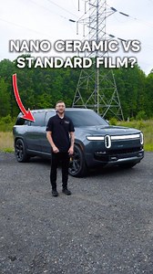 This brand new Rivian R1S got a full tint in our XPEL Prime XR Plus...