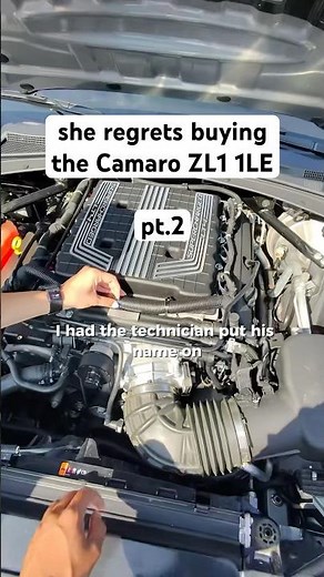 The story behind Danielle’s Engine on her Camaro ZL1 1LE