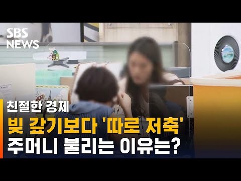 빚 안 갚고 뭐하나 봤더니…'따로 저축 · 투자' 이유는? / SBS / 친절한 경제