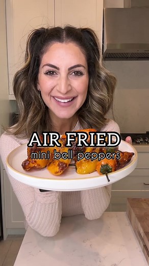 Delicious Air Fried Mini Bell Peppers Recipe