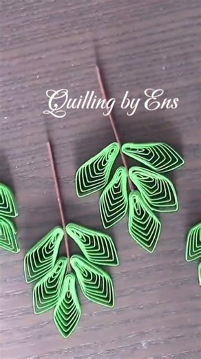 Quilling Leaves for Beginners #art #quillingart #diy #paperart #quilling #trending #viral #shorts