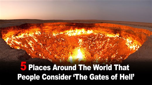 5 Places Around The World That People Consider ‘The Gates of Hell’