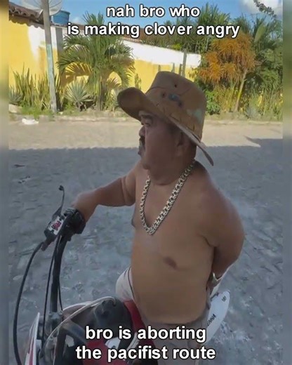 VERY ANGRY clover #deltarune #undertale