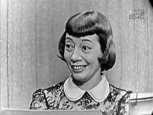 What's My Line? - I've Got a Secret Panelists; Imogene Coca; Victor Borge [panel] (Apr 1, 1956)
