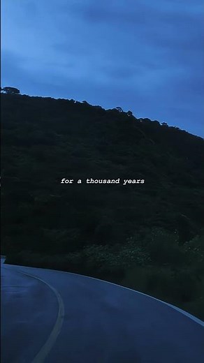 Darling, don’t be afraid (Lyrics) | A Thousand Years ✨ #shorts