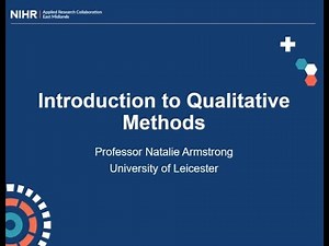Training | Introduction to Qualitative Methods | 14 March 2024