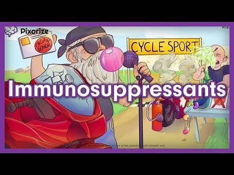 Cyclosporine, Mycophenolate Mnemonic for Nursing Pharmacology (NCLEX)