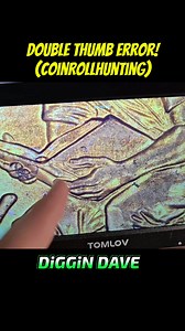 7.7K views · 169 reactions | DOUBLE THUMB PENNY ERROR! (COIN ROLL HUNTING PENNIES) #coins #coincollecting #valuablecoins #coinsworthmoney #pennies | Diggin Dave | Facebook