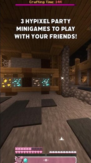 3 hypixel party minigames to play with your friends! 💖🎮 #minecraft #hypixel #minecraftserver