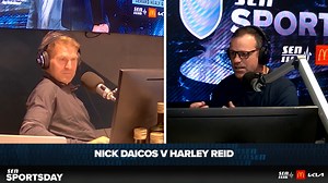 Nick Daicos taught Harley Reid an important lesson in their matchup last Sunday. | SEN 1116