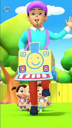 Treno Canzone #Shorts #Ytshorts #Trending #Rhymes #Kids #Fun #Boombuddies #Italy #Trainsong