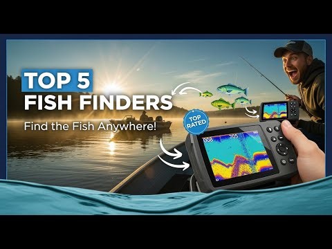 TOP 5 Best Portable Fish Finders 2026