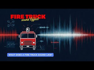 Fire Truck Siren Sound | Loud Emergency Vehicle Sound Effect 🔥🚒