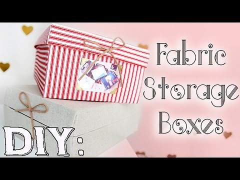 DIY: Decorative Storage Boxes from Shoe Boxes