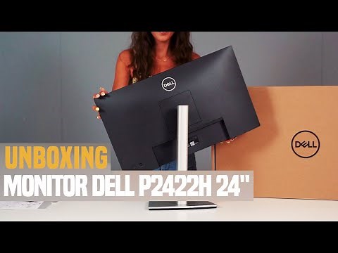 Monitor Dell P2422H 24" IPS | Unboxing