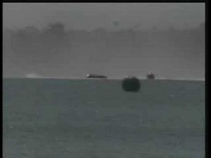 Caught On Tape: Hydroplane Crash
