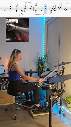 Part 2: Walk - Pantera #shorts #drums