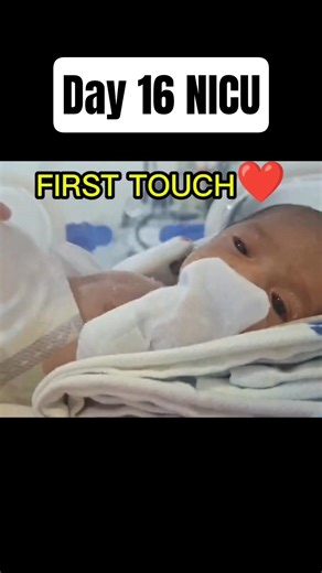 First Touch… First Cry… NICU Day Update