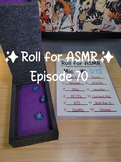 Roll for ASMR Episode 70: Ocean Wave Sounds