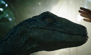 Does Blue the raptor die in Jurassic World: Fallen Kingdom?
