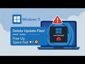 How To Delete Windows Update Files to Free Up Space & Speed Up Windows 11 PC or Laptop