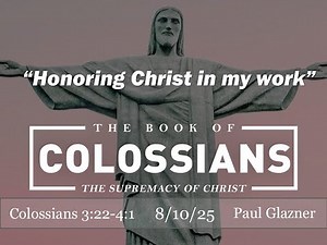 8/10/25, Melrose Community Church, Sunday Service