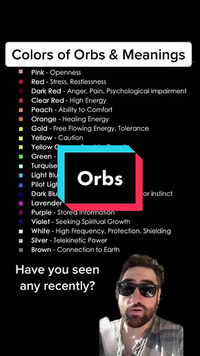 Orbs Colors and Meanings Explained