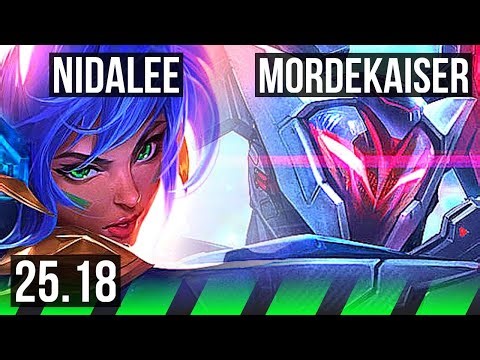 NIDALEE vs MORDEKAISER (JGL) | 14/2/16, 39k DMG | KR Master | 25.18