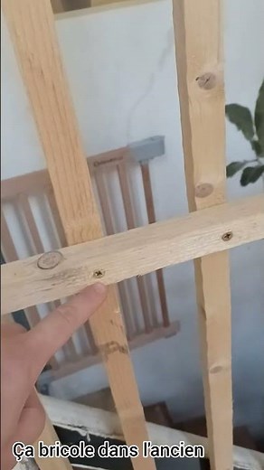 Claustra bois de charpente pas cher : fabrication maison #diy #wood #home