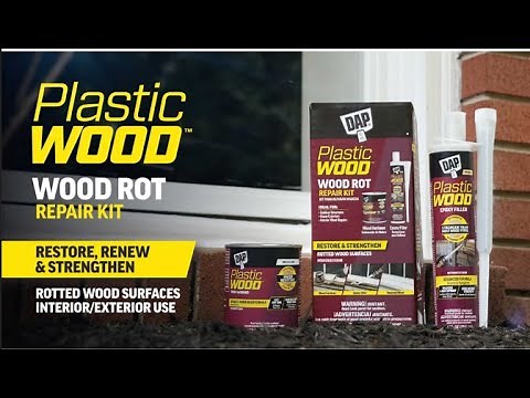 Plastic Wood Wood Rot Repair Kit