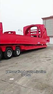 Unbelievable Wind Blade Adapter Trailer! See How It Handles 80–120m Blades with Ease! 🚛💨