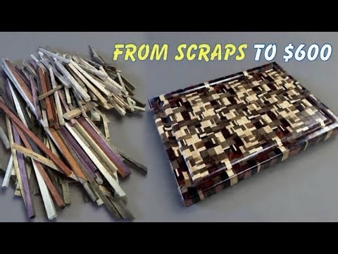 I Turned Scrap Wood Into Chaotic Cutting Boards