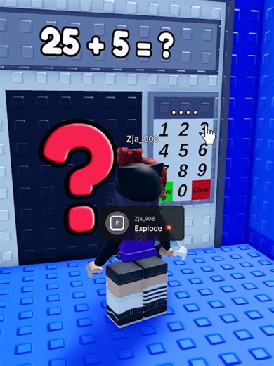 Math Obby Challenge in Roblox