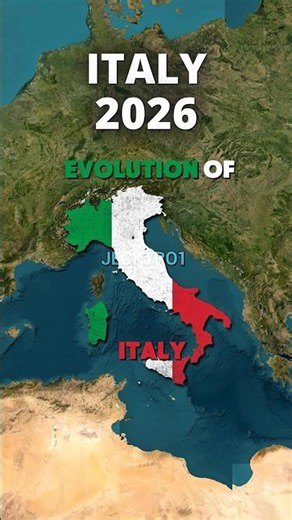 Evolution Of Italy | #history #geography