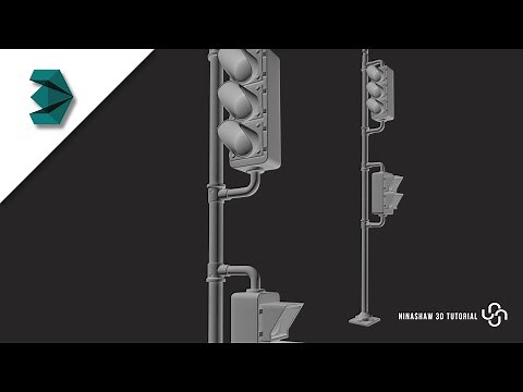 Modeling Traffic Lights | 3ds Max Tutorial