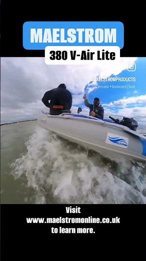Maelstrom 380 V-Air Lite Inflatable Boat out for a fishing trip with @sibfishingadventuresuk1558
