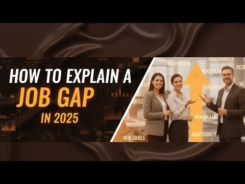 How to Explain a Job Gap in 2025