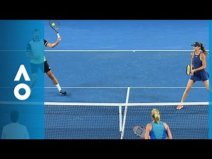 Molik/Philippoussis v Hantuchova/Ivanisevic match highlights (1R) | Australian Open 2018