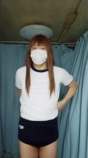 ★98 shot【#女装】女装してみました。セーラー服女子から体操服ブルマへお着替え！ お着替え 着こなし #コスプレ #男の娘 #Crossdresser & #Cosplay #女装子 #ドレス