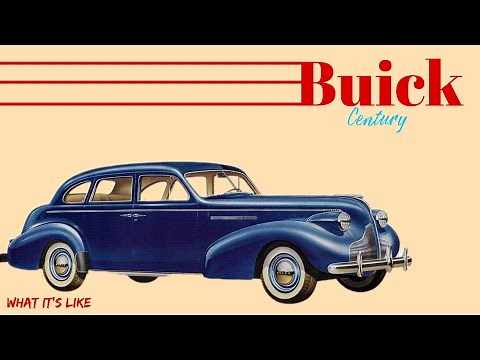 1939 Buick century, just remember no other car has all of these features ￼￼