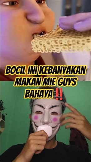 BOCIL INI KEBANYAKAN MAKAN MIE GUYS🙀🙀