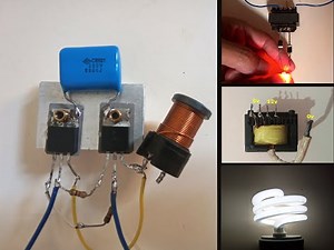 How To Make DC-to AC inverter using PNP transistors
