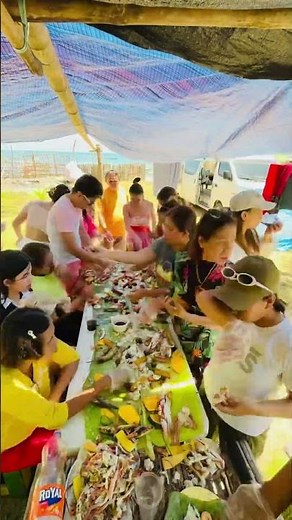 Boodle fight with our circle hits different.