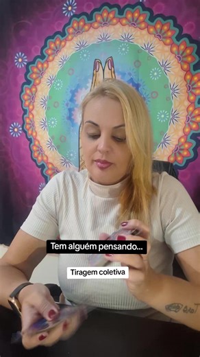 Tem alguém pensando... #tarot #osho#espi#baralho#leitoresdotiktok