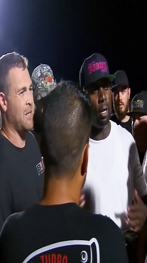 56K views · 1.3K reactions | First full confrontation: a heated physical fight breaks out after a disputed pass; crews and officials scramble to separate participants and calm the scene. #OnTrackFight #CrewDrama #RaceRivalry | Chasing Glory on the Midnight Streets | Facebook