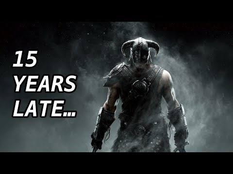 COD Player Tries SKYRIM For The First Time!