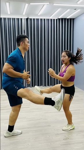 dance aerobics workout for weight loss #shorts 48