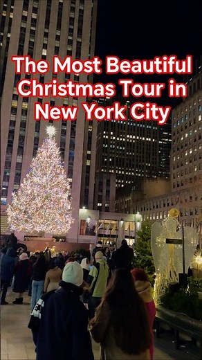 The Most Beautiful Christmas Tour in New York City | Magical NYC Christmas #newyork #Christmas #usa